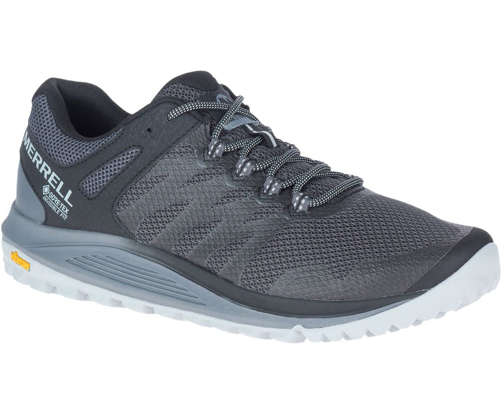 Tenis Homem - Merrell Nova 2 Gore-Tex® Wide Width - Cinzentas - OZT738416